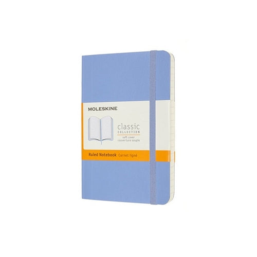 Moleskine Moleskine Soft Cover Notebook - Ruled, Pocket, Hydrangea Blue