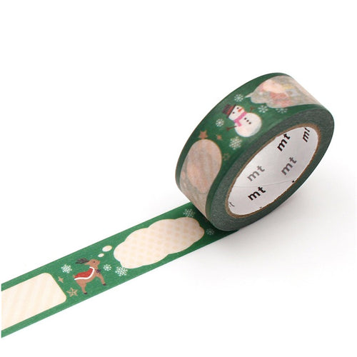 MT MT Tape Single Roll - Christmas Speech Balloon