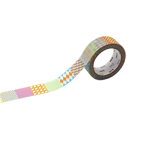 MT MT Tape Single Roll - Geometric Pattern