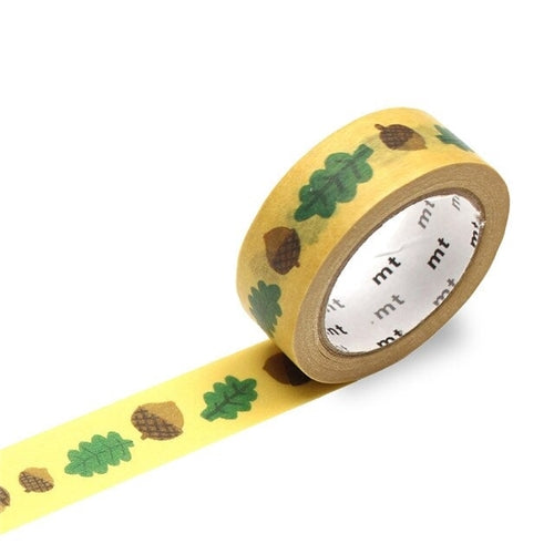 MT MT Tape Single Roll - Leaves and Acorns