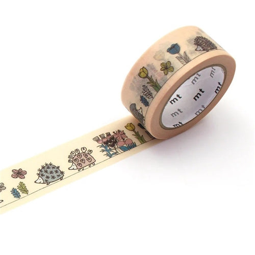 MT MT Tape Single Roll - Lisa Larson, Hedgehog Garden