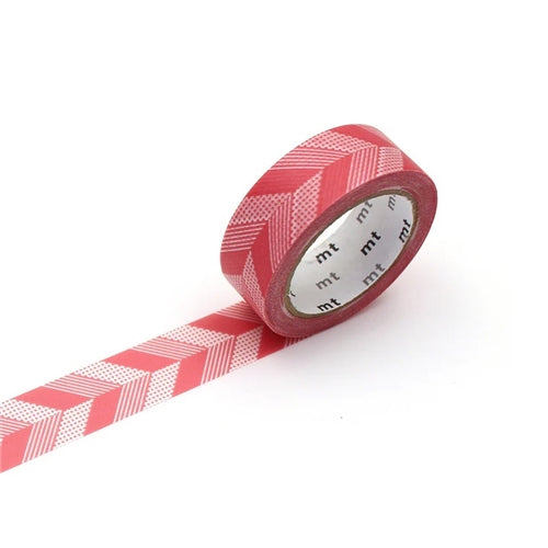 MT MT Tape Single Roll - Multistripe Pink