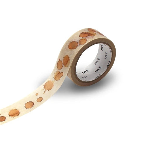 MT MT Tape Single Roll - Upcycle, Coffee Stains