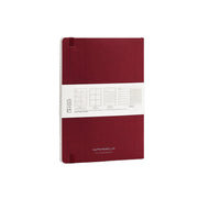 myPaperclip 2026 myPAPERCLIP Weekly Planner + Notebook - A5, Softcover, Raspberry