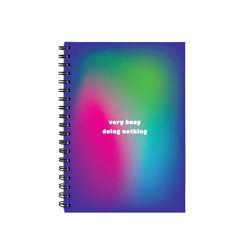 myPaperclip Tiger Notes Blurred Series Notebook - B5, Spiral, Ruled, Very Busy Doing Nothing