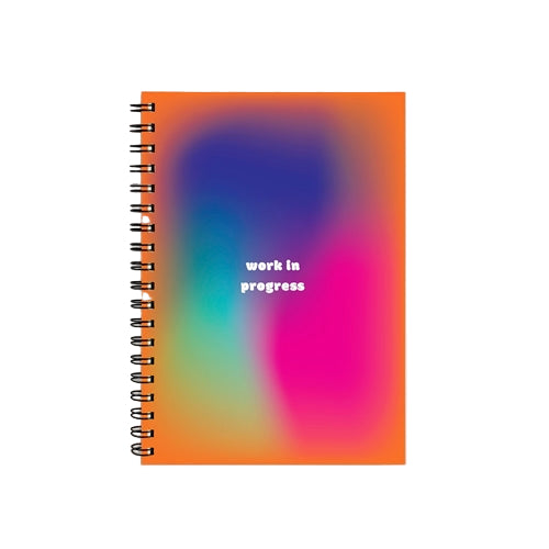 myPaperclip Tiger Notes Blurred Series Notebook - B5, Spiral, Ruled, Work in Progress