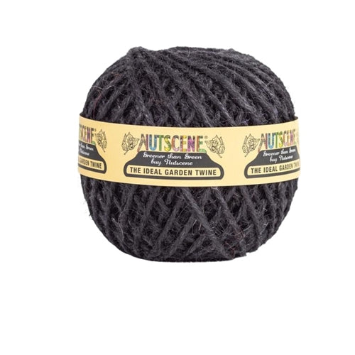 Nutscene Nutscene Twine Ball - Black, 40 metre roll