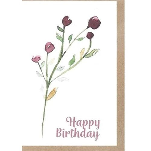 Paper-Go-Round Paper-Go-Round Plantable Birthday Greeting Card - Swan River Daisy