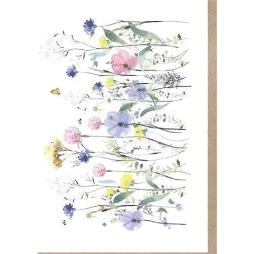 Paper-Go-Round Paper-Go-Round Plantable Greeting Card - Mix of Floral Seeds