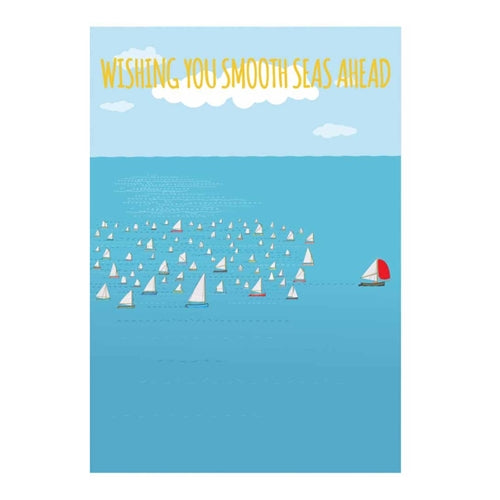 Paper Street Card Co. Paper Street A4 Card - Smooth Seas