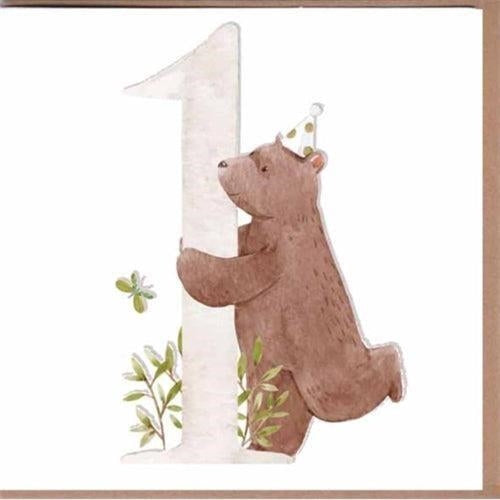 Paper Street Card Co. Paper Street Birthday Card - Age 1