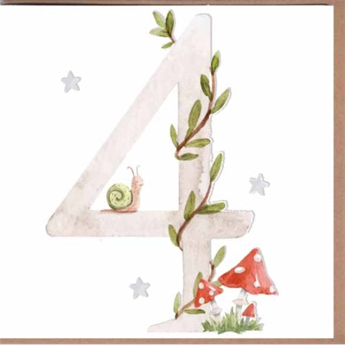 Paper Street Card Co. Paper Street Greeting Card - Age 4
