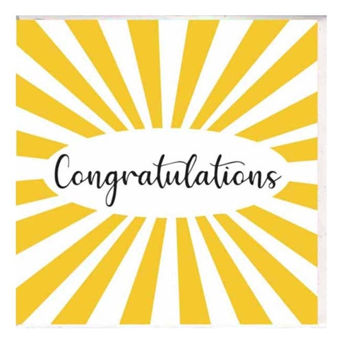 Paper Street Card Co. Paper Street Greeting Card - Gold Foil Congratulations