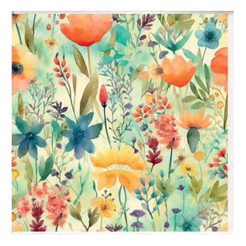 Paper Street Card Co. Paper Street Greeting Card - Meadow of Flowers