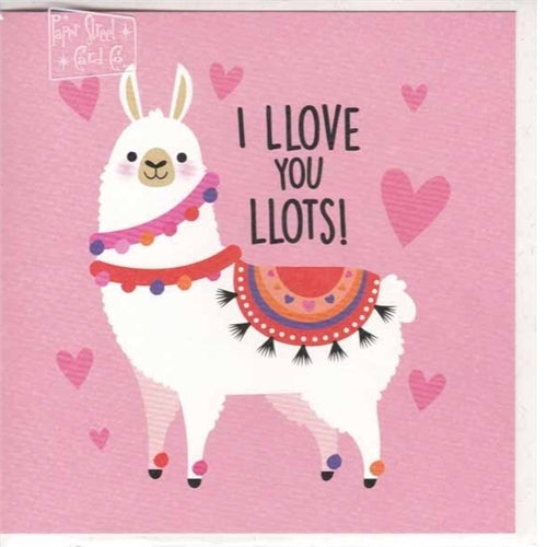 Paper Street Card Co. Paper Street Greeting Card - Valentine's Day, Love Snail
