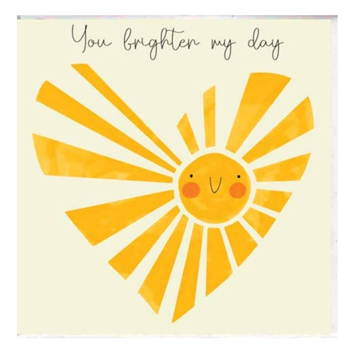 Paper Street Card Co. Paper Street Greeting Card - You Brighten My Day