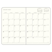 Paperpoint 2026 Leuchtturm 16-Month Monthly Planner + Notebook - B6+, Softcover, Ink
