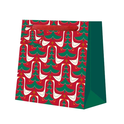 Penny Kennedy Penny Kennedy Christmas Gift Bag - Medium, Christmas Geese