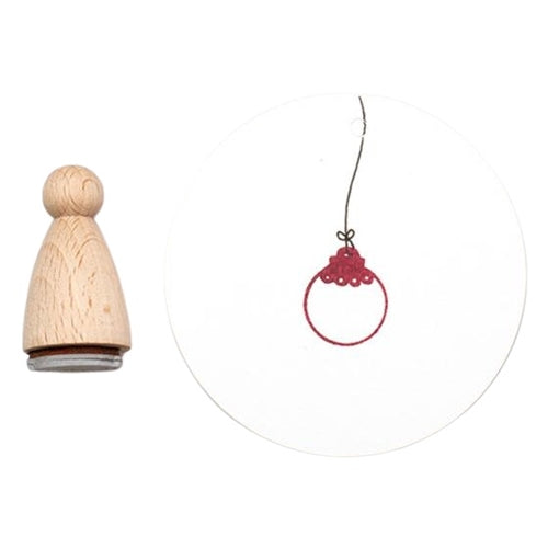 Perlenfischer Perlenfischer Large Cone Stamp - Christmas Bauble