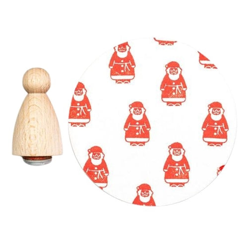 Perlenfischer Perlenfischer Large Cone Stamp - Santa