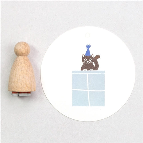 Perlenfischer Perlenfischer Large Cone Stamp - Small Cat