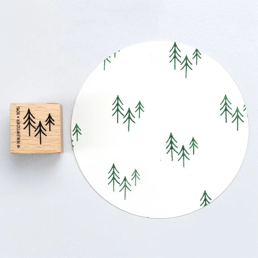 Perlenfischer Perlenfischer Stamp - Small Fir Forest