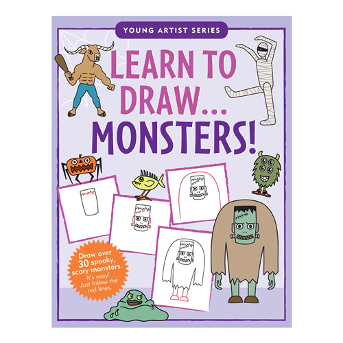 Peter Pauper Press Learn to Draw - Monsters