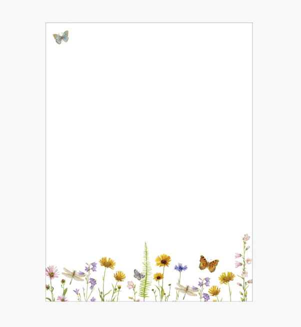 Peter Pauper Press Letter Set - Wildflower Garden