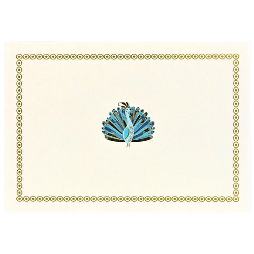 Peter Pauper Press Note Card Set - Peacock