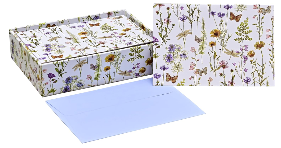 Peter Pauper Press Note Card Set - Wildflower Garden