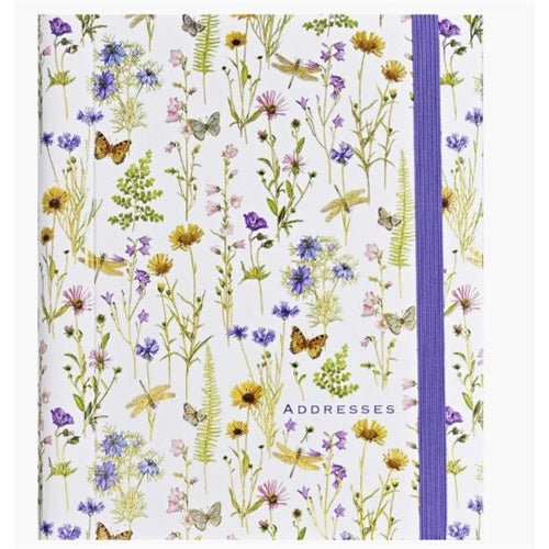 Peter Pauper Press Peter Pauper Press Address Book - Large, Wildflower Garden