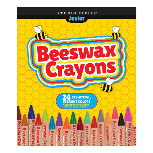 Peter Pauper Press Peter Pauper Press - Beeswax Crayons, Set of 24