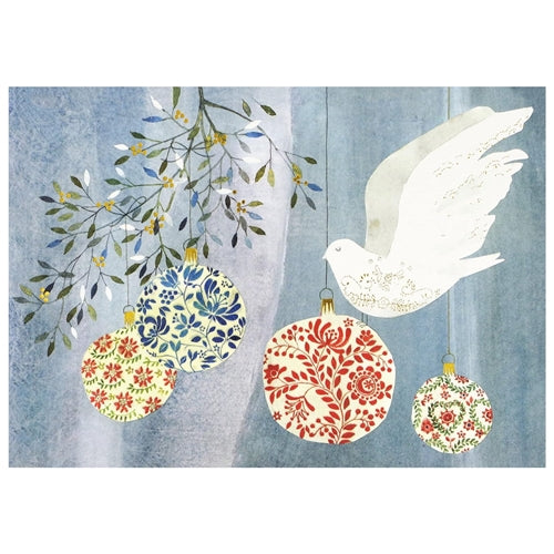 Peter Pauper Press Peter Pauper Press Boxed Christmas Cards - Deluxe, Festive Dove