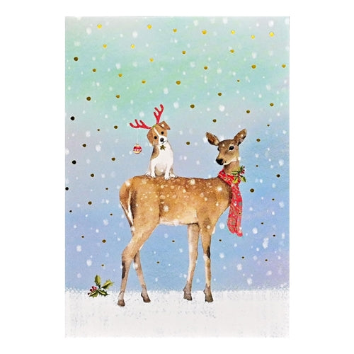 Peter Pauper Press Peter Pauper Press Boxed Christmas Cards - Small, Winter Friends