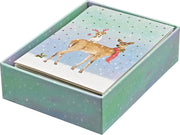 Peter Pauper Press Peter Pauper Press Boxed Christmas Cards - Small, Winter Friends