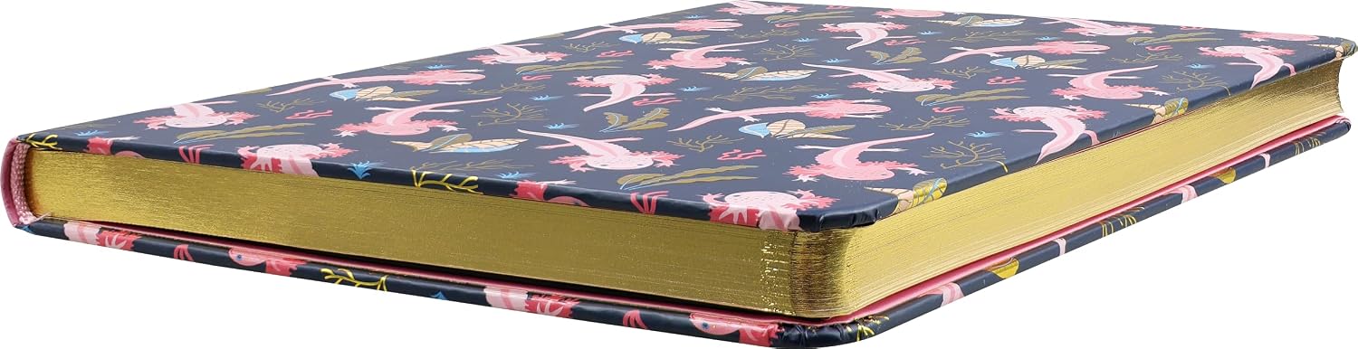 Peter Pauper Press Peter Pauper Press Journal - Medium, Ruled, Axolotls