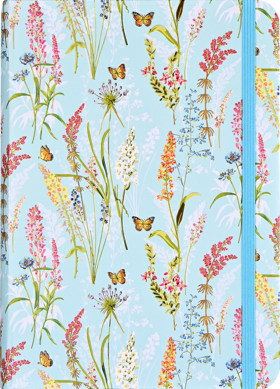 Peter Pauper Press Peter Pauper Press Journal - Small, Ruled, Blooms & Butterflies