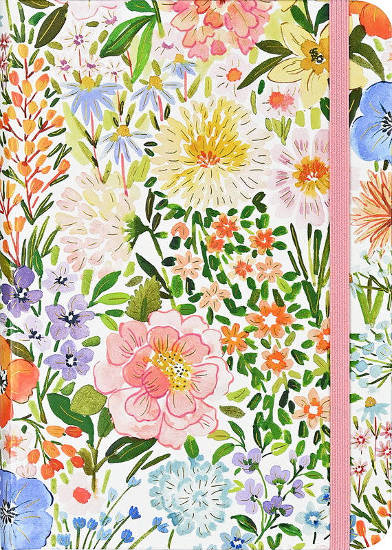 Peter Pauper Press Peter Pauper Press Journal - Small, Ruled, Floral Blooms