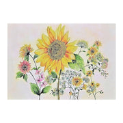 Peter Pauper Press Peter Pauper Press Note Card Set - Watercolour Sunflower