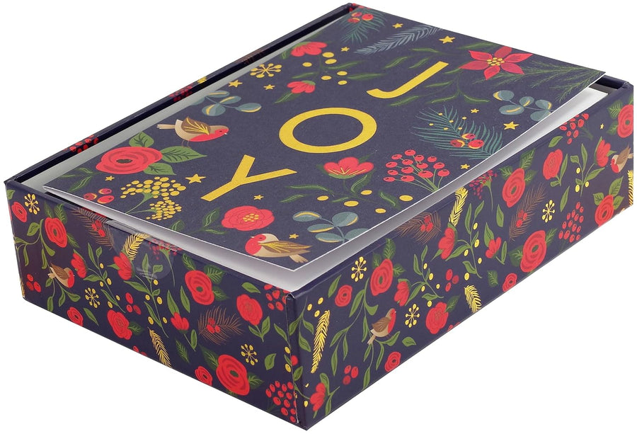 Peter Pauper Press Peter Pauper Press Small Boxed Holiday Cards - Joy