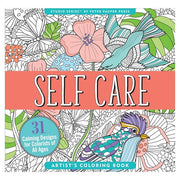 Peter Pauper Press Studio Series Colouring Book - Self Care