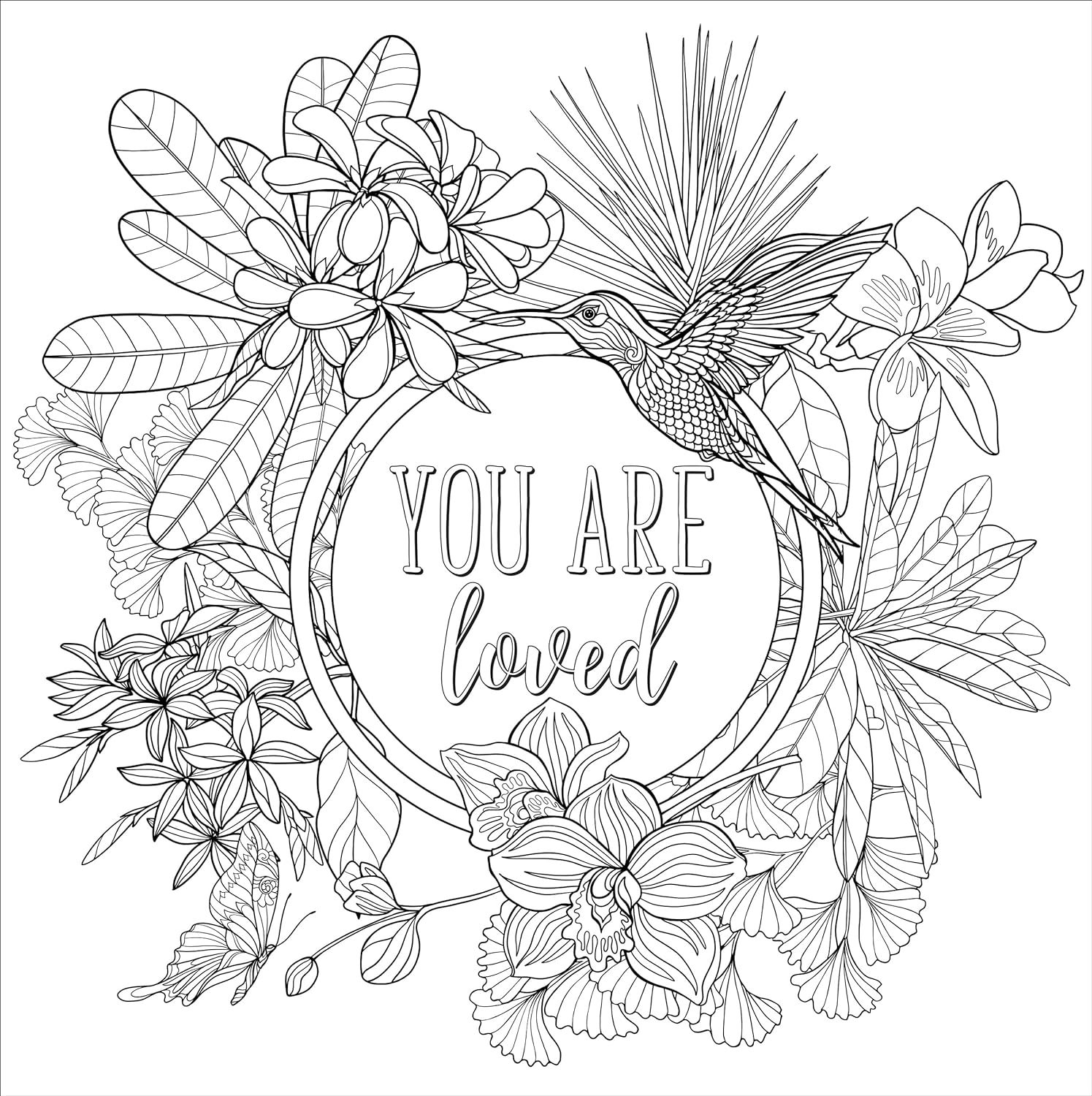 Peter Pauper Press Studio Series Colouring Book - Self Care