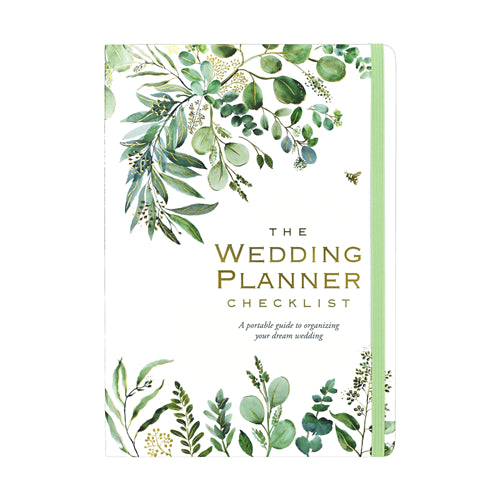 Peter Pauper Press Wedding Planner Checklist - Eucalyptus