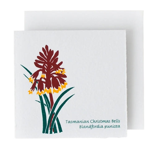 Plane Tree Studio Plane Tree Greeting Card - Native Flowers, Christmas Bells
