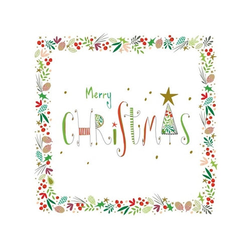 PPD - Paperproducts Design Christmas Napkin - Cocktail, Christmas Greetings