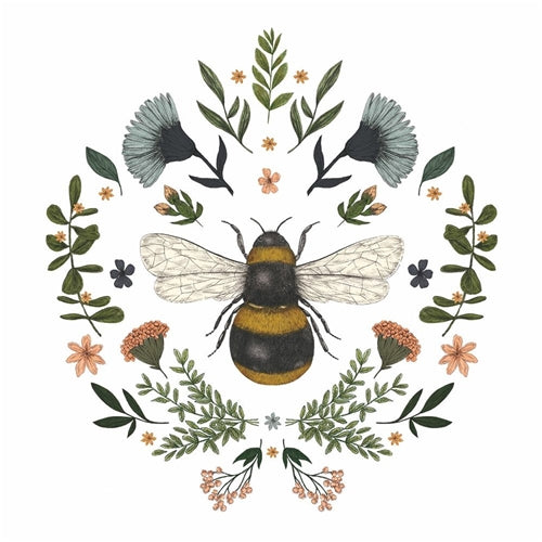 PPD - Paperproducts Design PPD Napkin - Dinner, Secret Bee