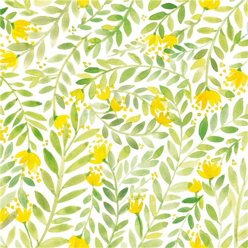 PPD - Paperproducts Design PPD Napkin - Dinner, Yellow Blossoms