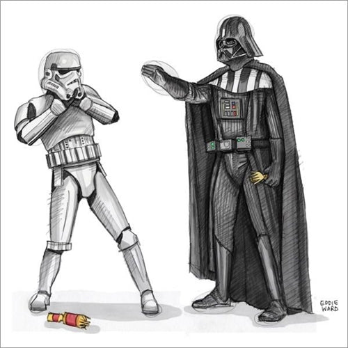 Quite Good Quite Good Christmas Card - Vader Christmas Crackers