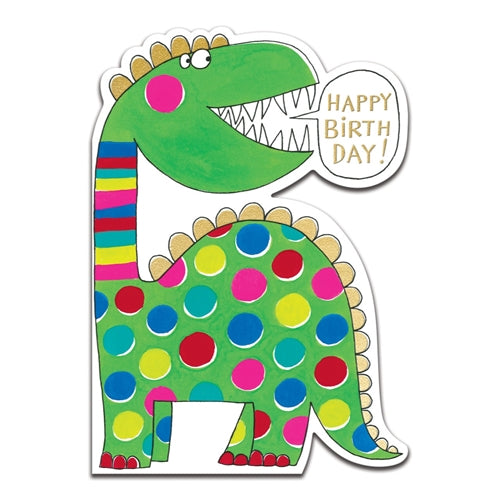 Rachel Ellen Design Rachel Ellen Birthday Card - Dinosaur