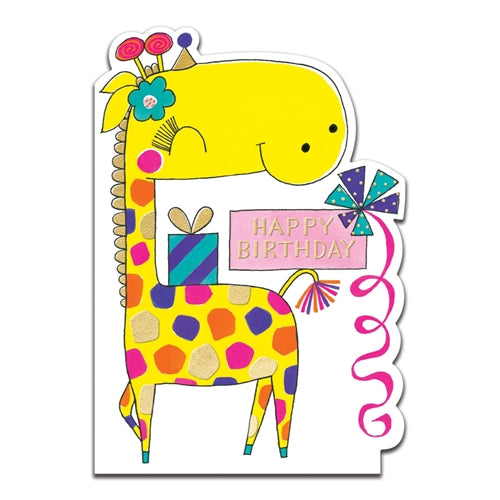 Rachel Ellen Design Rachel Ellen Birthday Card - Giraffe